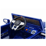 Elektrické autíčko Mercedes AMG G63, lakované - modré